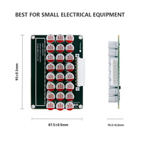 Module d'équilibrage actif XJBMS 5A 4S 8S 16S pour batteries LiFePO4, Lithium, Lipo, NMC avec condensateur intégré