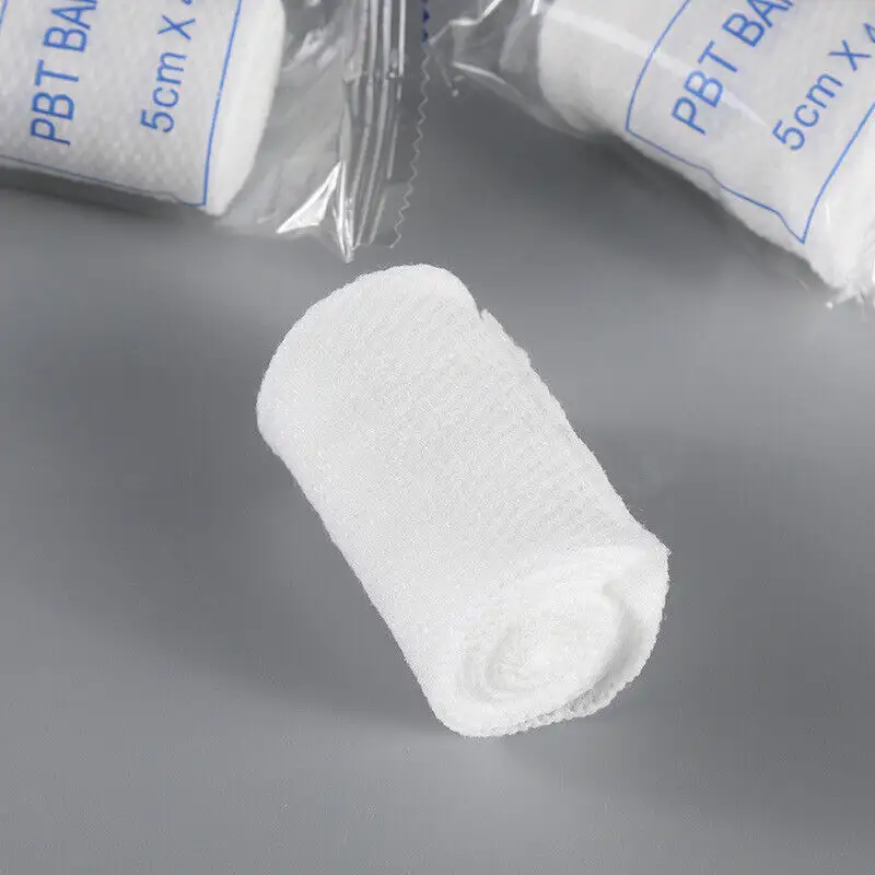 Медицинская эластичная хлопчатобумажная марля SJ, индивидуальная упаковка, стерильные обертки для ран, медицинская марлевая повязка