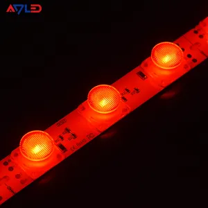 סיטונאי UL רשימת תאורה חיצונית מקורה Led BAR DC12V 18W RGB צבע seg תיבת אור בד led בר אור rgb