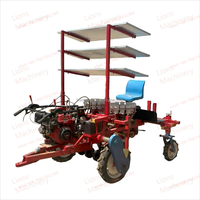 Machine à repiquer les légumes/semis motorisée à haute efficacité Lions pour choux/tomates, à haute productivité