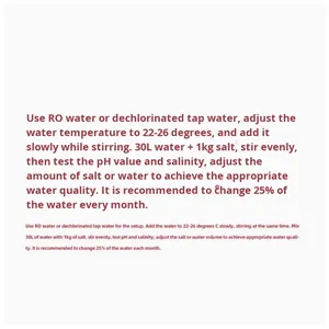 Sal Marina Ecológica <span class=keywords><strong>Yeye</strong></span> en Cubos de Plástico para Peces de Agua Salada, Cangrejos Ermitaños y Acuarios, Importada de Agua de Pez Payaso - Product Image 3