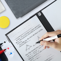 Bloc-notes pliable Mini A5 avec tableau blanc pour notes et mémos avec surface effaçable à sec