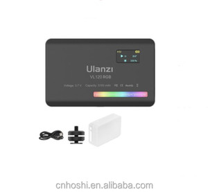 ใหม่ <span class=keywords><strong>Ulanzi</strong></span> <span class=keywords><strong>VL120</strong></span> <span class=keywords><strong>RGB</strong></span> ไฟ LED กล้องโคมไฟสีเต็มรูปแบบชาร์จ3100มิลลิแอมป์ชั่วโมงหรี่แสงได้2500-9000พันแผงไฟไฟไฟคริสต์มาส - Product Image 6
