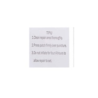 Patchs en tissu transparent imperméables, autocollants en nylon adhésifs, ruban de réparation pour tente de plein air, veste, accessoires de sport