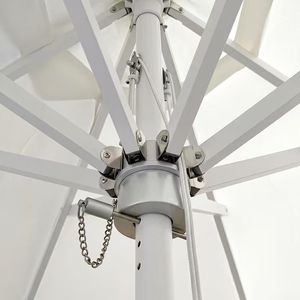 Parasol <span class=keywords><strong>de</strong></span> mariage à franges, imperméable, anti-UV, <span class=keywords><strong>en</strong></span> aluminium, à colonne centrale, avec base <span class=keywords><strong>en</strong></span> granit, pour mobilier d'extérieur - Product Image 5