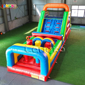 Parcours d'obstacles gonflable commercial à louer pour fêtes, château gonflable, jeux gonflables populaires et abordables pour les fêtes d'enfants - Product Image 2