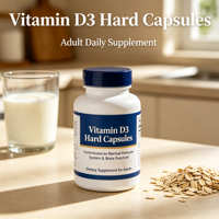 Vitamine D3 avec K2 MK7 en capsules rigides contribue à la maintenance normale des os – Complément alimentaire complexe