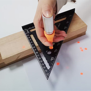 Pulvérisation Chalk Shot Localizer <span class=keywords><strong>Charpentier</strong></span> <span class=keywords><strong>Craie</strong></span> Crayon Poudre Jet Positionneur DIY Poinçon Marquage Outils Chalkshot Marque Trous Profonds Marqueur - Product Image 3