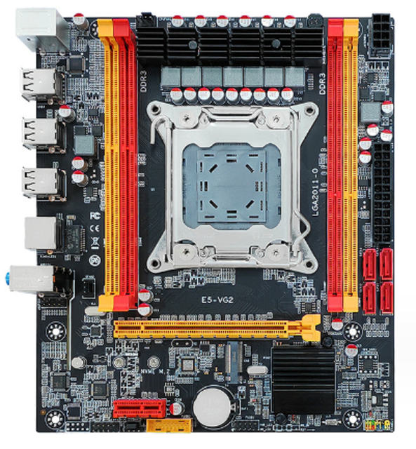 China OEM New Computer Motherboard DDR3 LGA2011 CPU Processor X79 Desktop Motherboard