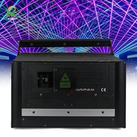 Lumière laser disco Redsun 5W montrant la scène personnalisée dj party lumière laser 3W
