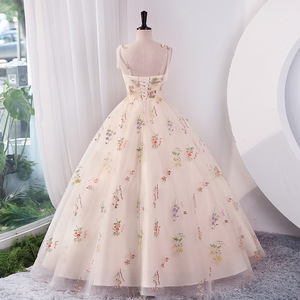 Elegante Vestido de Noche con Lentejuelas Brillantes y Apliques de Encaje Árabe, Vestido de Noche de Manga Larga - Product Image 4