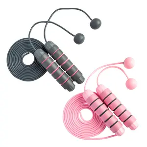 Adjustable Jump Ropes With Cordless Ball PVC Jump Rope Set Skipping Rope For Fitness Weight Loss Workouts