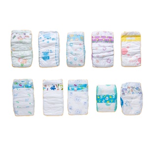 Couches jetables super douces pour bébé avec protection anti-fuites 3D, forte absorption, en pâte fluff et tissu non tissé, fabriquées en Chine - Product Image 1