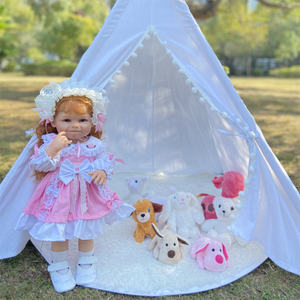 Fabrika özelleştirmek kaliteli gerçekçi silikon yeniden doğmuş bebek bebek seti oyuncak çocuklar için - Product Image 3