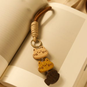 <span class=keywords><strong>Portachiavi</strong></span> a Forma di Pesce Carino e alla Moda 2025 in Legno Massello Naturale Personalizzato per Decorazione Chiavi Auto e <span class=keywords><strong>da</strong></span> Parete - Product Image 3