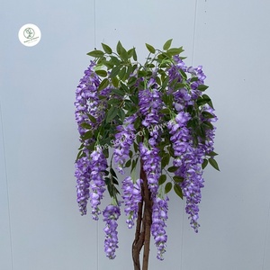 Venta directa <span class=keywords><strong>de</strong></span> fábrica <span class=keywords><strong>Planta</strong></span> <span class=keywords><strong>de</strong></span> glicinia <span class=keywords><strong>de</strong></span> alta calidad Árbol artificial al aire libre <span class=keywords><strong>Planta</strong></span> verde artificial <span class=keywords><strong>de</strong></span> plástico verde para cumpleaños - Product Image 3