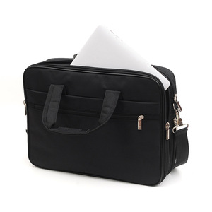 Maletín Portaordenador para Hombre y Mujer, de Nylon, Impermeable, con Asa de Hombro, Múltiples Compartimentos, para Portátil de 15.6 Pulgadas - Product Image 3