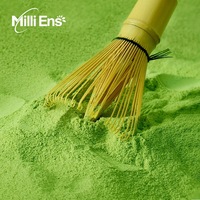 E78 Matcha biologique japonais JAS de première récolte d'Uji, saveur noix, thé vert instantané cérémonial, poudre de matcha torréfiée du Japon