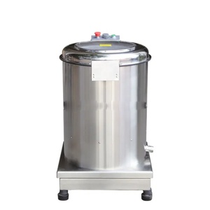 Buena centrifugadora de alimentos de acero inoxidable para secar frutas y verduras, máquina comercial para secar verduras/centrifugadora de verduras - Product Image 4