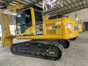 Excavadora de orugas de 20 toneladas Komatsu usada, certificada, seminuevo Komatsu PC 200 a la venta - Product Image 5