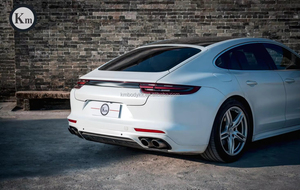 KM For 2017-2021 Panamera 971 Nâng Cấp 971.2 Turbo <span class=keywords><strong>S</strong></span> Phong Cách Bumper Facelift Front Bumper Bodykit GTS Side Váy Phía Sau Khuếch Tán - Product Image 6