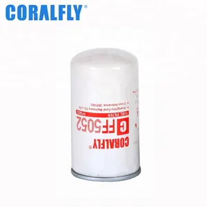 Coralfly Filter bahan bakar Spin-On sekunder FF5052 P550440 8701175600 20609140 4938729 7000649 6005019578 untuk Filter Fleetguard