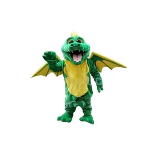 Funtoys Dragão Com Asas Halloween Party Adverting Carnival Performance Props Cartoon Animal Cosplay Mascote Traje para Adulto