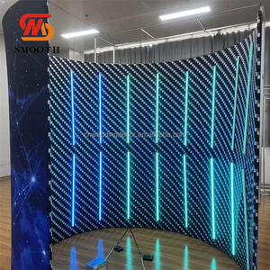 SMOOTH Outdoor Show Booth Shell LED RGB Light 360 Photo Booth Event Tunnel Fondo Recinto Telón de fondo - Product Image 4