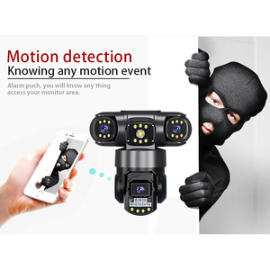 Cámara <span class=keywords><strong>de</strong></span> Seguridad Wifi para Exteriores V380 Pro APP con Doble Lente y Doble Pantalla, Ideal para Casa, Jardín, Villa, Fábrica, con Detección Humana por IA - Product Image 5