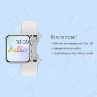Bracelet de montre intelligente en silicone 38 mm 40 mm 42 mm 44 mm 45 mm pour Apple Iwatch Series 11 10 9 8 Ultra 3 2 1, bracelet doux pour la peau pour homme
