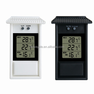 Outdoor Garden Waterproof <strong>House</strong> Shape Roof Digital <strong>Thermometer</strong> for Greenhouse Sauna Room Refrigerator <strong>Thermometer</strong> - Product Image 2
