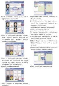 Analyseur de peau professionnel Scanner numérique Tone <span class=keywords><strong>Antera</strong></span> Analyse de la peau 3D Appareil d'analyse de beauté Caméra Machine faciale à vendre - Product Image 6