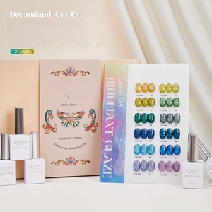 12 colores Arco Iris caramelo gato ojo Gel esmalte Dreamy Aurora colorido cristal cuenta luz <span class=keywords><strong>verde</strong></span> neón gato ojo Gel esmalte de <span class=keywords><strong>uñas</strong></span> conjunto - Product Image 6