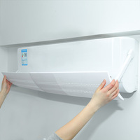 Déflecteur de climatiseur de pare-brise télescopique à direction du vent, pliable et réglable