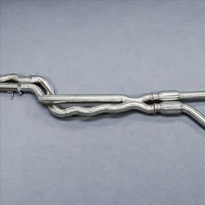 ท่อไอเสียกลางขนาด 2.75 นิ้ว 70 มม. รุ่น Performance Equal Length F80 M3 สำหรับ BMW M4 F82 S55 3.0T พร้อมเรโซเนเตอร์ - Product Image 6