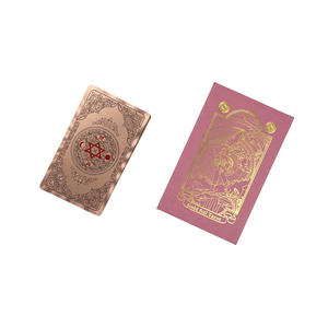 Пользовательские золотые фольгированные карты Таро колоды оптом высококачественные карты Таро и Oracles набор С путеводителем - Product Image 6
