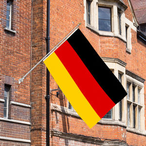 Vente en gros 3x5In Germanyn Drapeau à trois couches Polyester 68D et 100D Personnaliser tous les drapeaux nationaux Transport rapide - Product Image 6