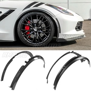 Pour Chevrolet Corvette C7 2014-2019 : Garnitures d'ailes de roue, kit carrosserie pour sourcils de roue, élargisseurs d'ailes, pièces extérieures - Product Image 2