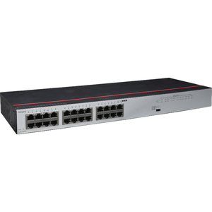 Switch Gigabit 24 ports S100-24TR, capacité de commutation 48 Gbit/s, fonction SNMP, empilable, séparateur réseau en rack, sélection intelligente numérique - Product Image 4