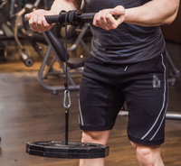 Appareil d'entraînement de force pour les avant-bras, équipement de fitness pour les avant-bras, barre de traction à charge de poids, barre simple pour exercices des bras