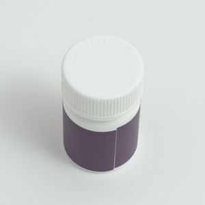 Botella cilíndrica de plástico personalizada de Cannacoast, cápsulas de hierbas y flores, píldoras, contenedor de almacenamiento de medicamentos resistente a niños, tapón de rosca - Product Image 4