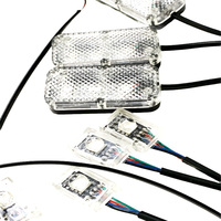 Rainbow Atmosphere LED Strip Light 16 millones de colores para Footwell, Dash & Doors (ajuste universal)