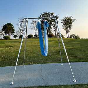 Support de <span class=keywords><strong>hamac</strong></span> de yoga aérien robuste pour l'entraînement à la flexibilité avec kit de homac de yoga de <span class=keywords><strong>5</strong></span> mètres pour le studio de performance acrobatique - Product Image 1