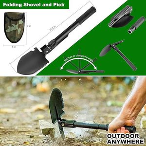 142 pièces d'équipement de survie professionnel avec poches Molle pour le camping, l'usage en plein air et la randonnée en milieu sauvage pour hommes - Product Image 4