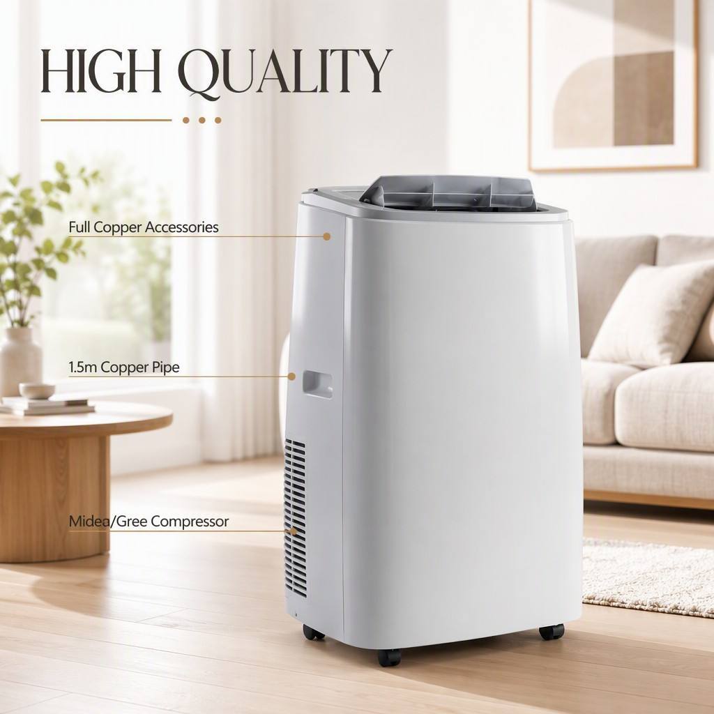 <strong>2026</strong> New Portable <strong>Air</strong> Conditioner 5000 7000 9000 12000 BTU Smart Cooling Mobile AC for Small Room