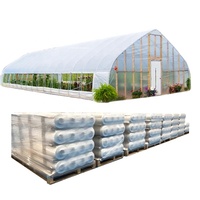 Film plastique PE jaune transparent anti-goutte, durable, protection UV, pour serre agricole, diffusion de la lumière, 150, 200, 250 microns