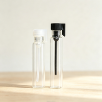 Flacons de parfum vides en verre de 0,5 ml, 1 ml, 2 ml pour les voyages