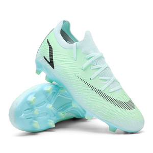 Zapatos de Fútbol con Parte Superior de Malla Sintética, Tacos Largos, Suela de Goma, Entresuela de EVA, Unisex, para Entrenamiento y Partidos de Verano - Product Image 3