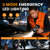Démarreur de voiture portable 12V 1000A de pointe 6000mAh avec compresseur d'air 150PSI et gonfleur de pneus OEM ODM