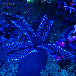 Décoration de jardin magique sur le thème d'Avatar, éléments paysagers bioluminescents pour un parc forestier immersif et un festival nocturne interactif - Product Image 3